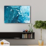 Fotodrobė "Art of light blue paints" Fotodrobės interjerui | Colorbee.lt